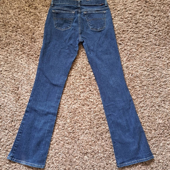 Vtg 90's EUC Tommy Hilfiger Bootcut Embroidered Mid/Lowrise Jeans 28" waist - Picture 7 of 8